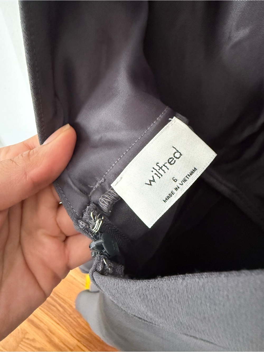 Wilfred Sleeveless Wide-Leg Jumpsuit - Charcoal - Picture 4 of 6